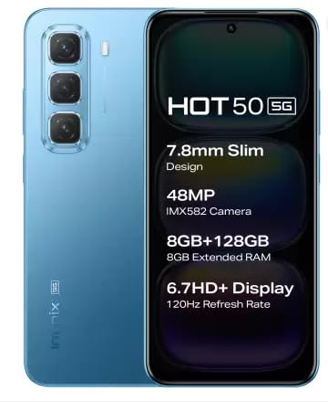 Infinix Hot 50 | Top 5 Smartphones Under ₹10,000